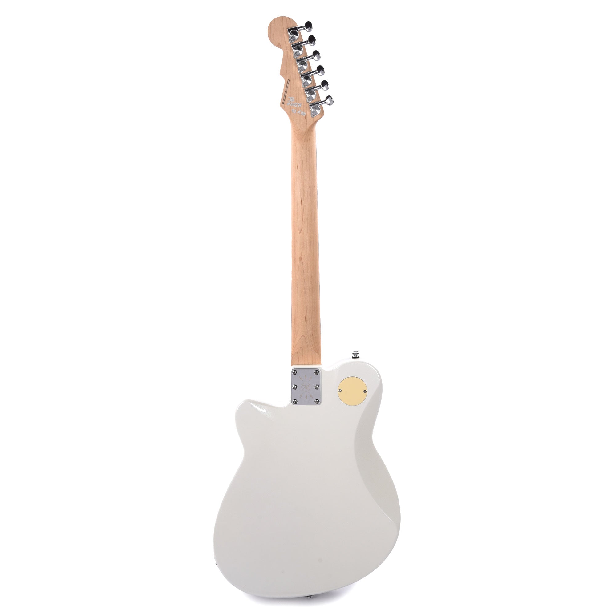 Reverend Double Agent OG Pearl Edition Pearl White Electric Guitars / Solid Body