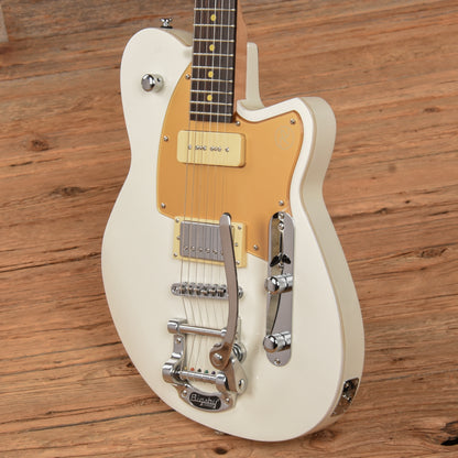 Reverend Double Agent OG Pearl Edition Pearl White Electric Guitars / Solid Body