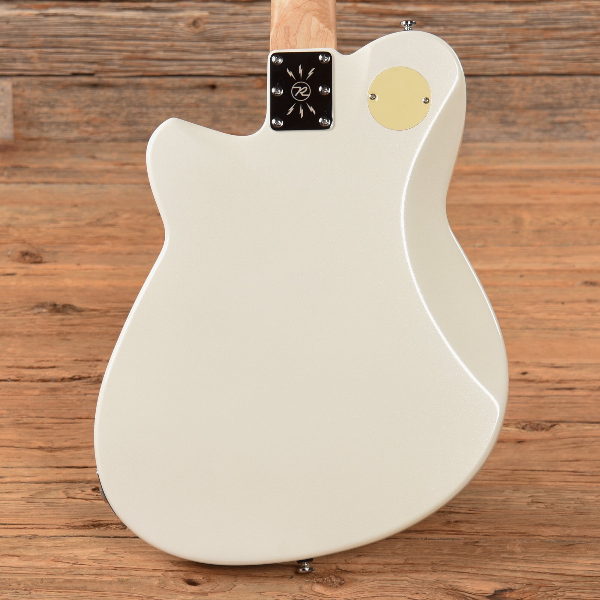 Reverend Double Agent OG Pearl Edition Pearl White Electric Guitars / Solid Body