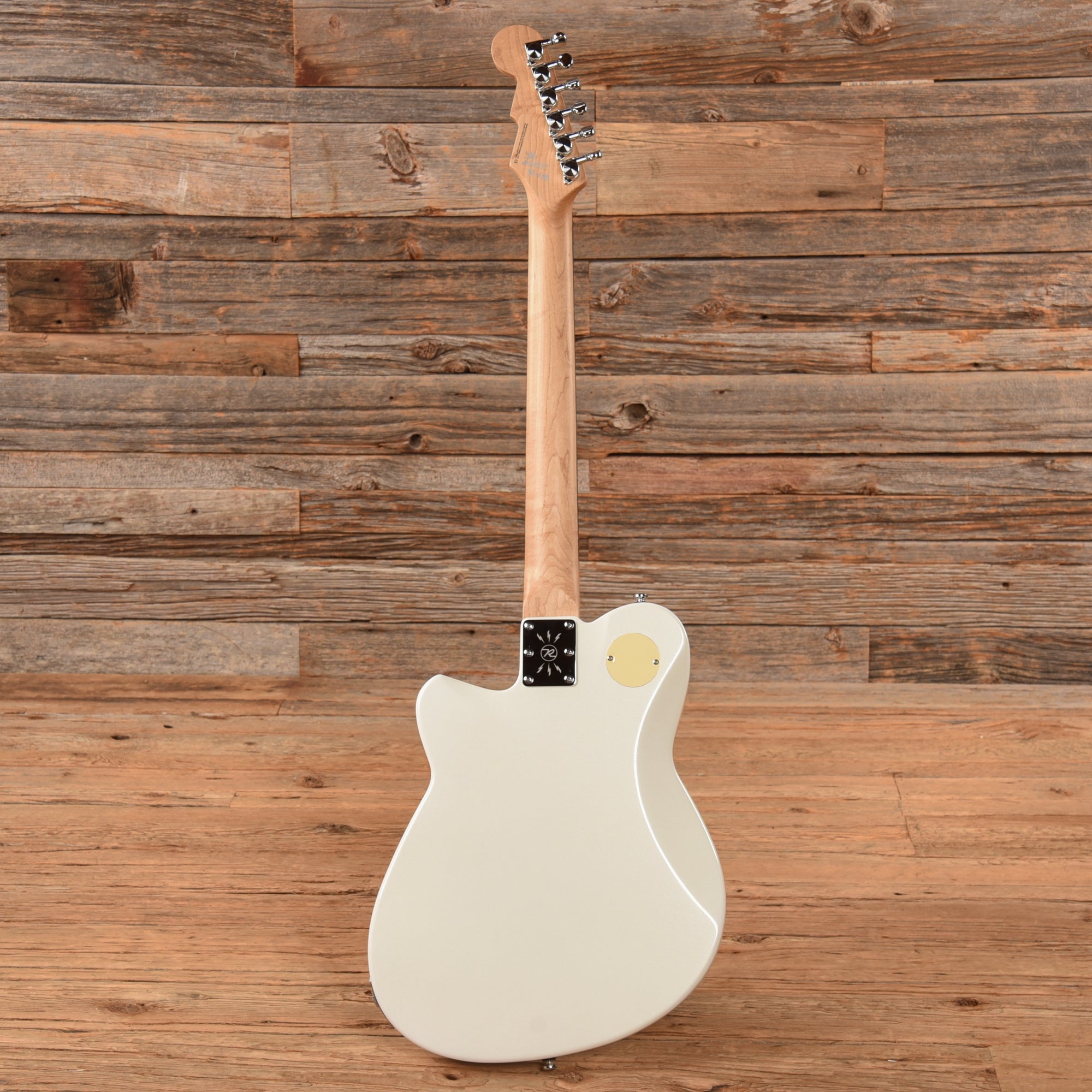Reverend Double Agent OG Pearl Edition Pearl White Electric Guitars / Solid Body