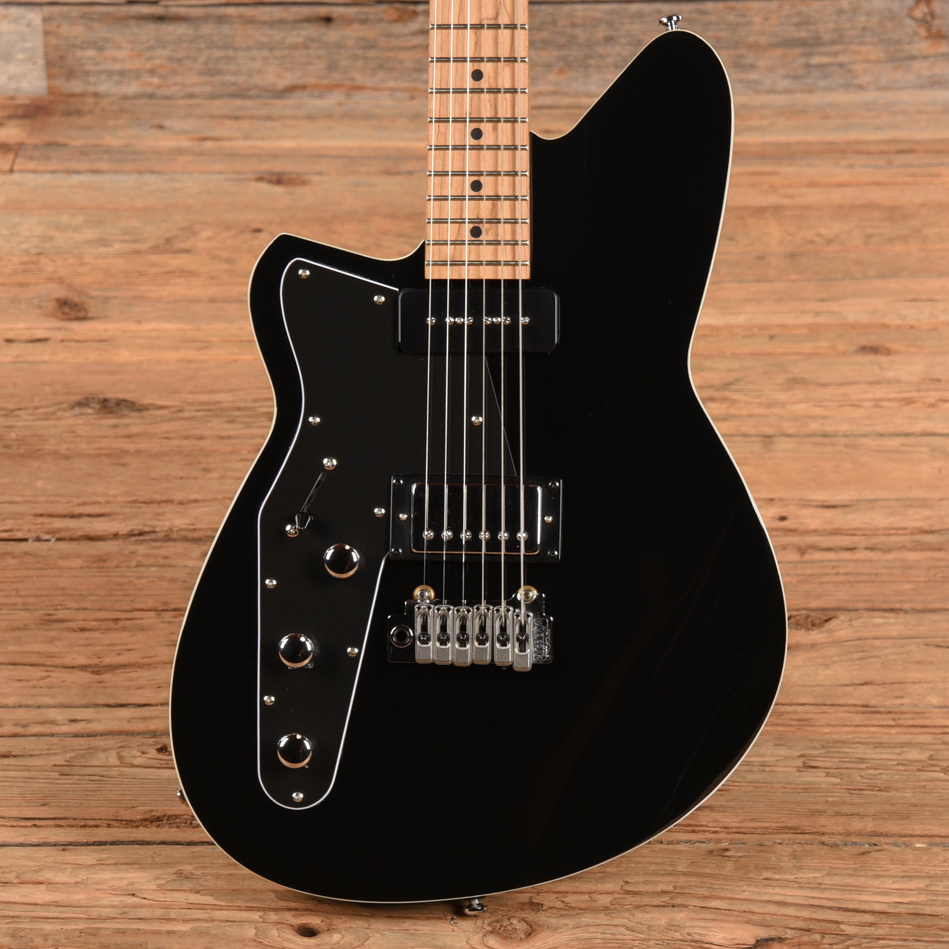 Reverend Double Agent W Black  LEFTY Electric Guitars / Solid Body