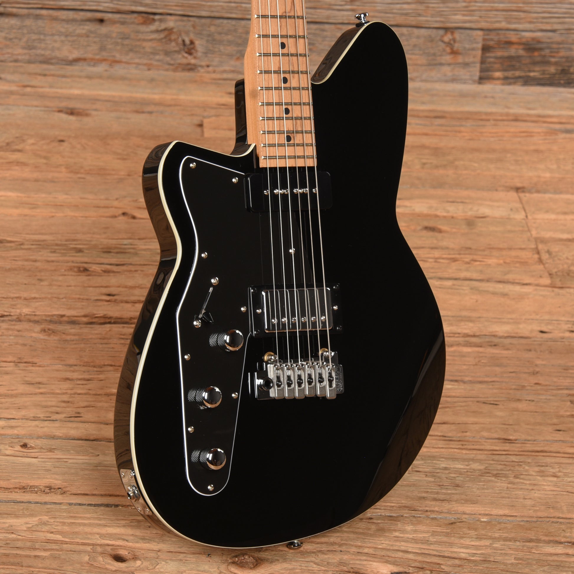 Reverend Double Agent W Black  LEFTY Electric Guitars / Solid Body