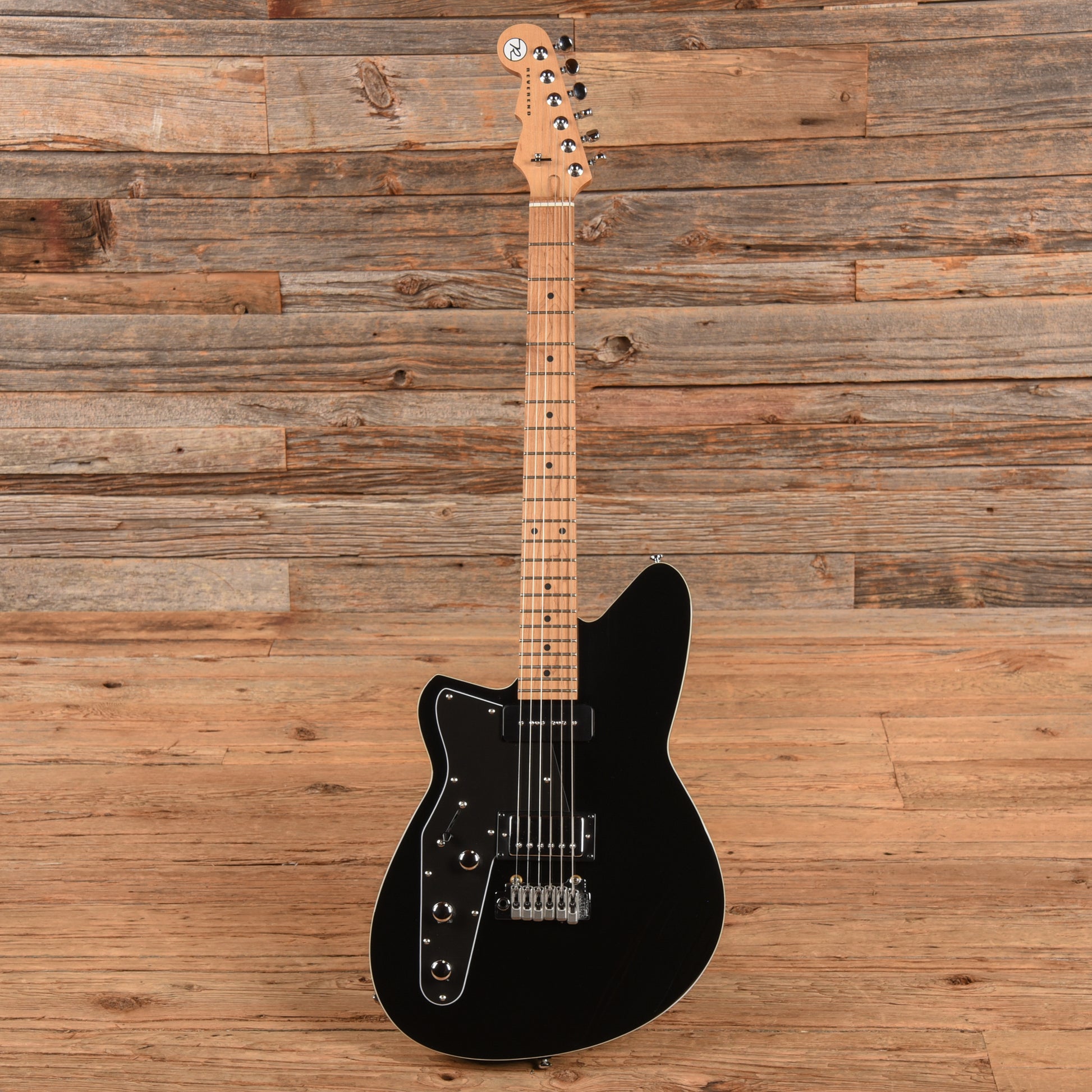 Reverend Double Agent W Black  LEFTY Electric Guitars / Solid Body