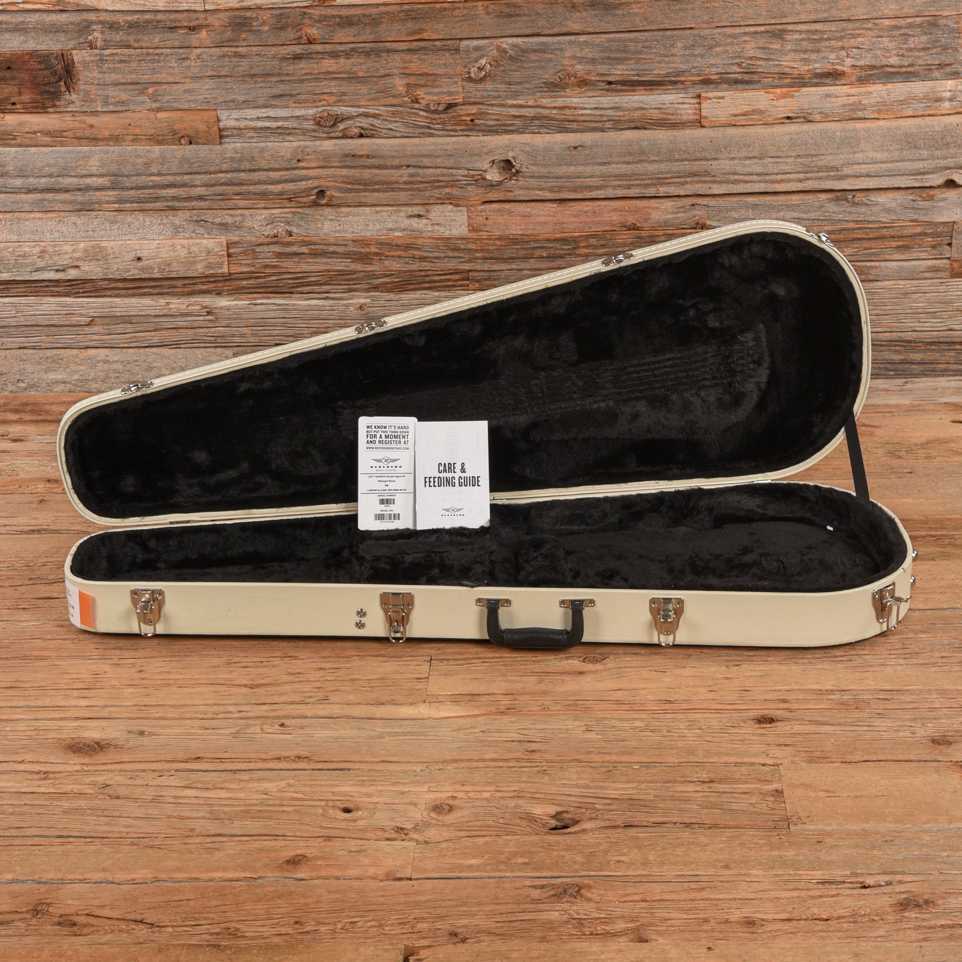 Reverend Double Agent W Black  LEFTY Electric Guitars / Solid Body