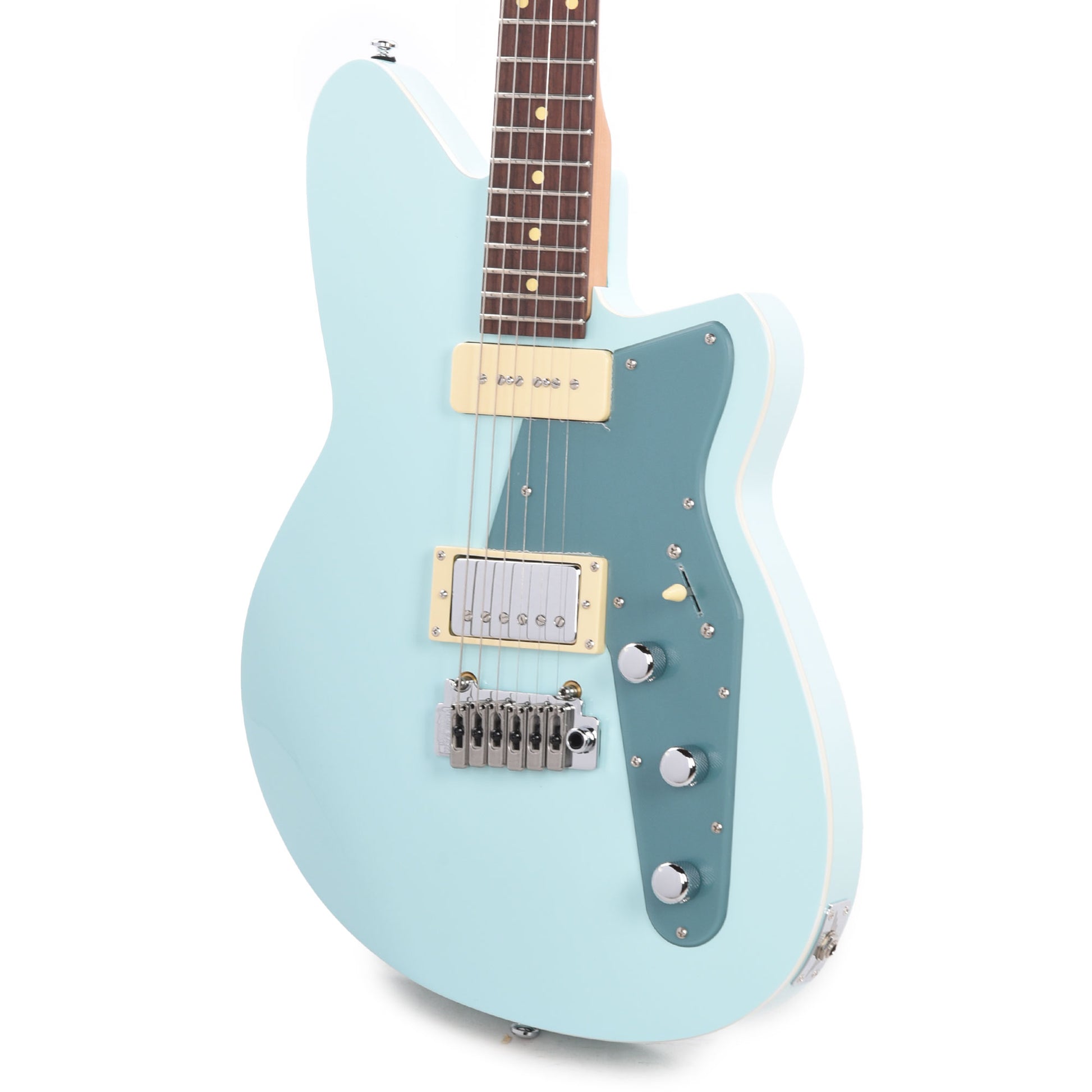 Reverend Double Agent W Chronic Blue Electric Guitars / Solid Body