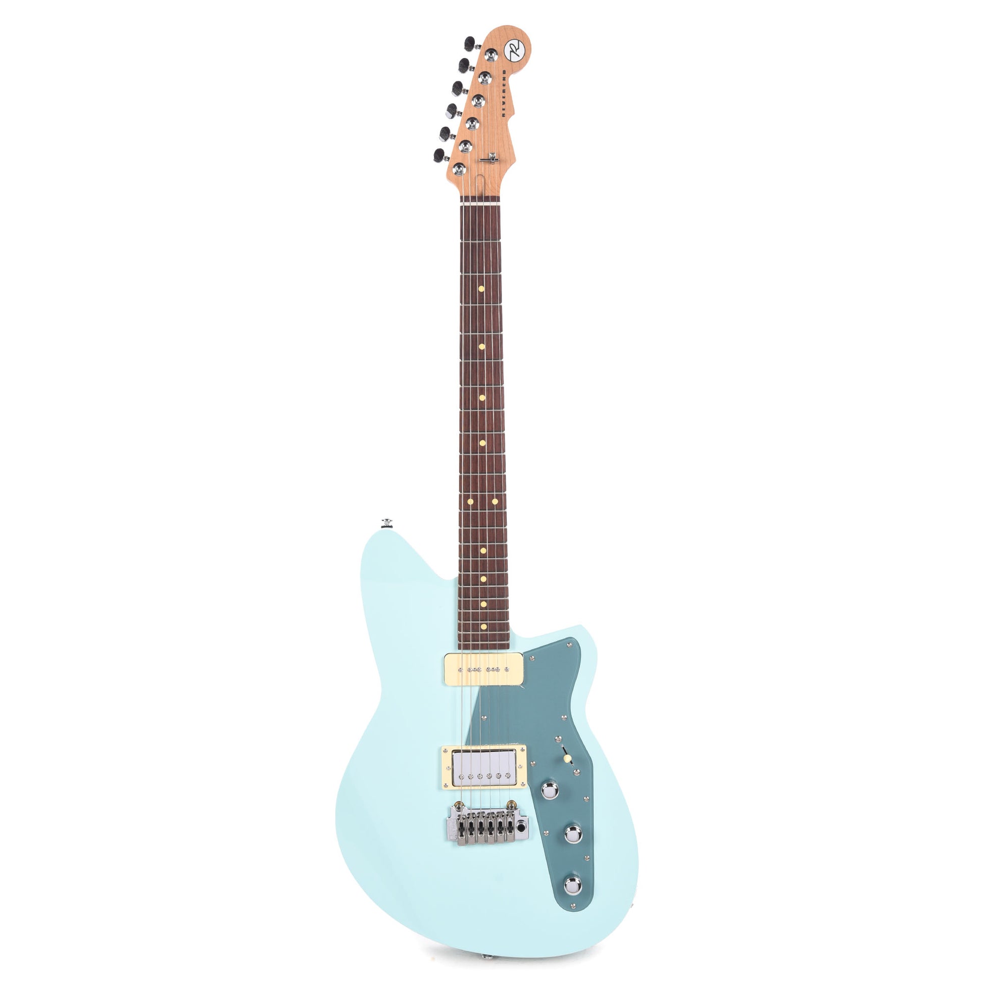 Reverend Double Agent W Chronic Blue Electric Guitars / Solid Body