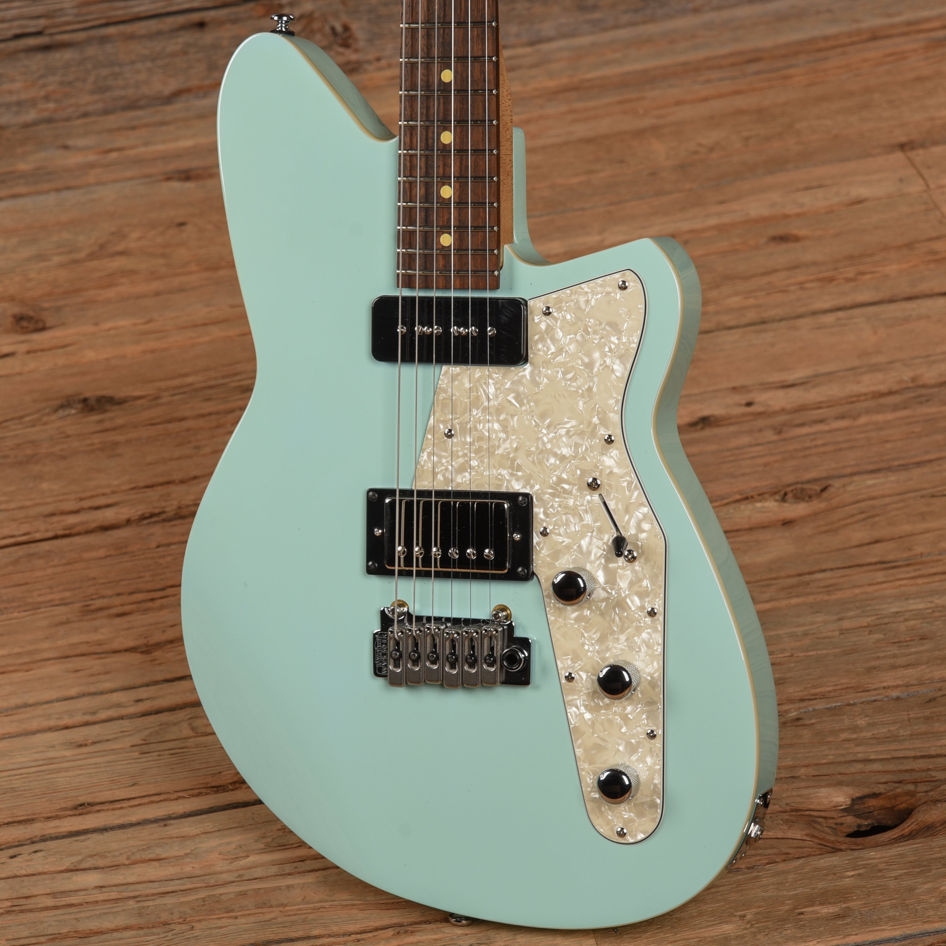 Reverend Double Agent W Chronic Blue Electric Guitars / Solid Body