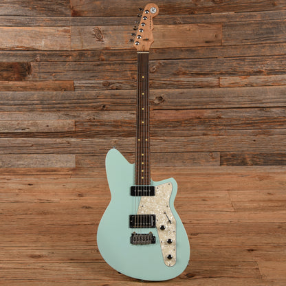 Reverend Double Agent W Chronic Blue Electric Guitars / Solid Body