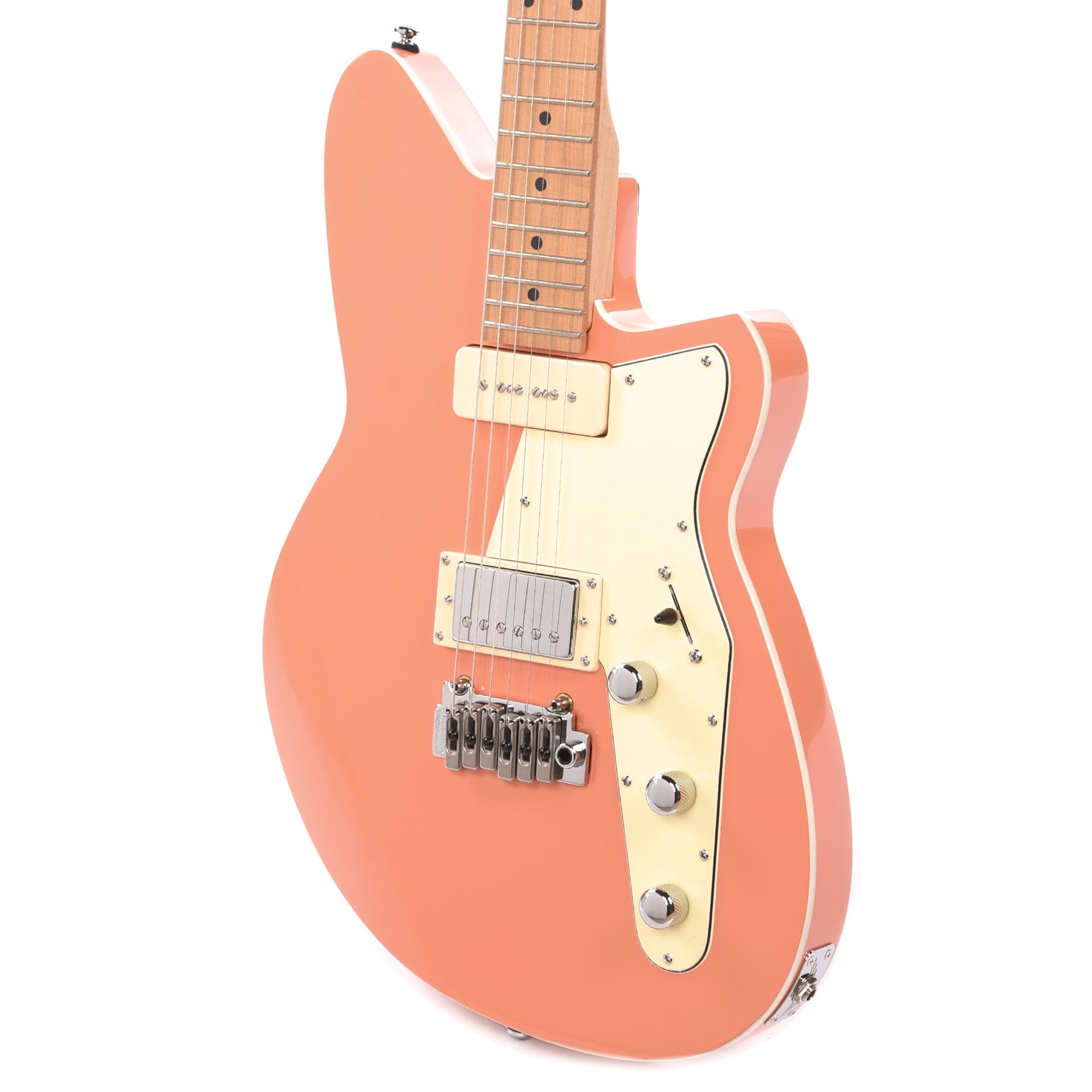 Reverend Double Agent W Coral LE w/Roasted Maple Neck Electric Guitars / Solid Body