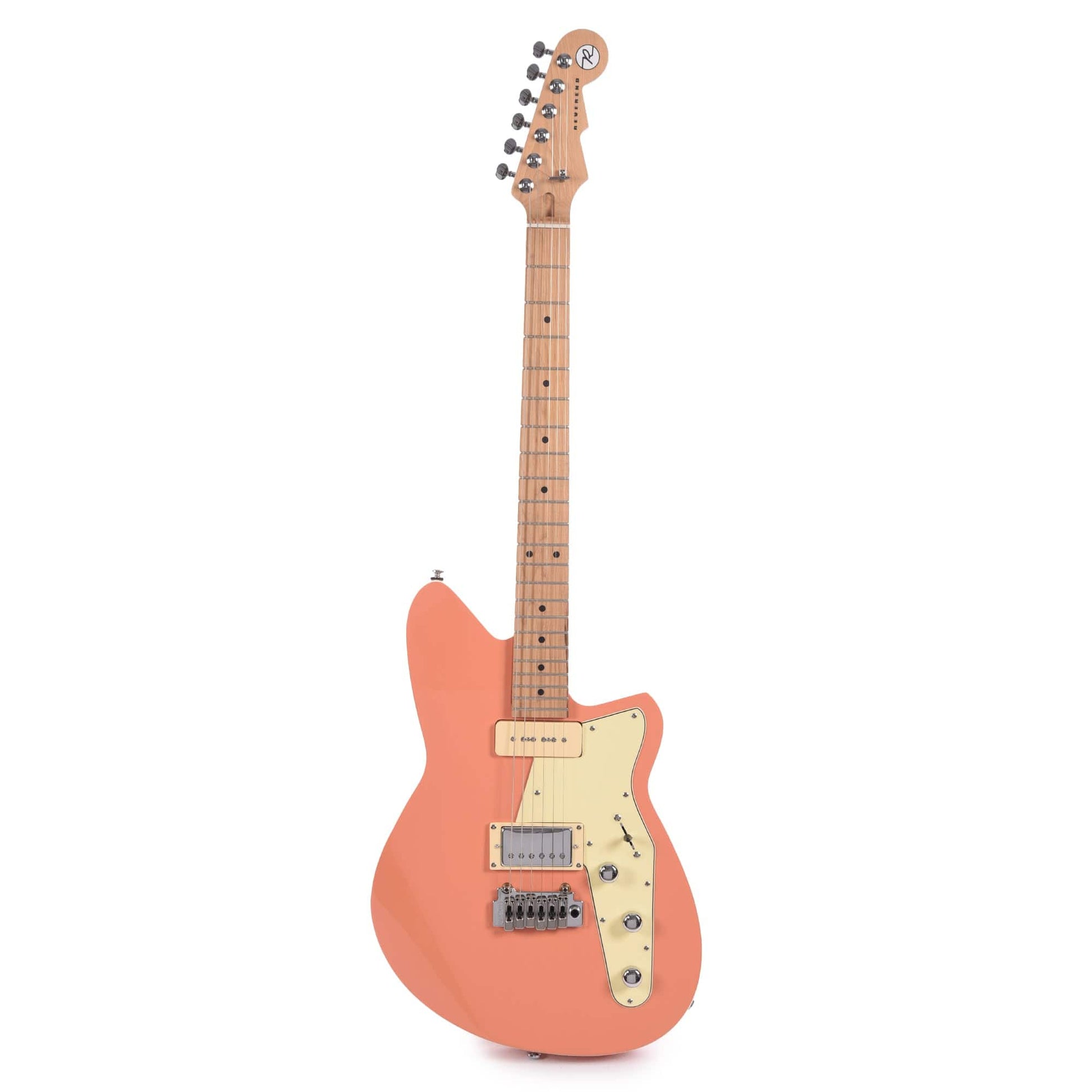 Reverend Double Agent W Coral LE w/Roasted Maple Neck Electric Guitars / Solid Body