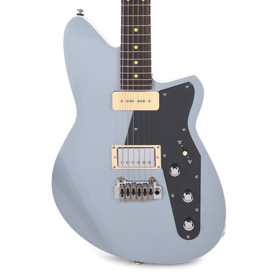 Reverend Double Agent W Metallic Silver Freeze Electric Guitars / Solid Body