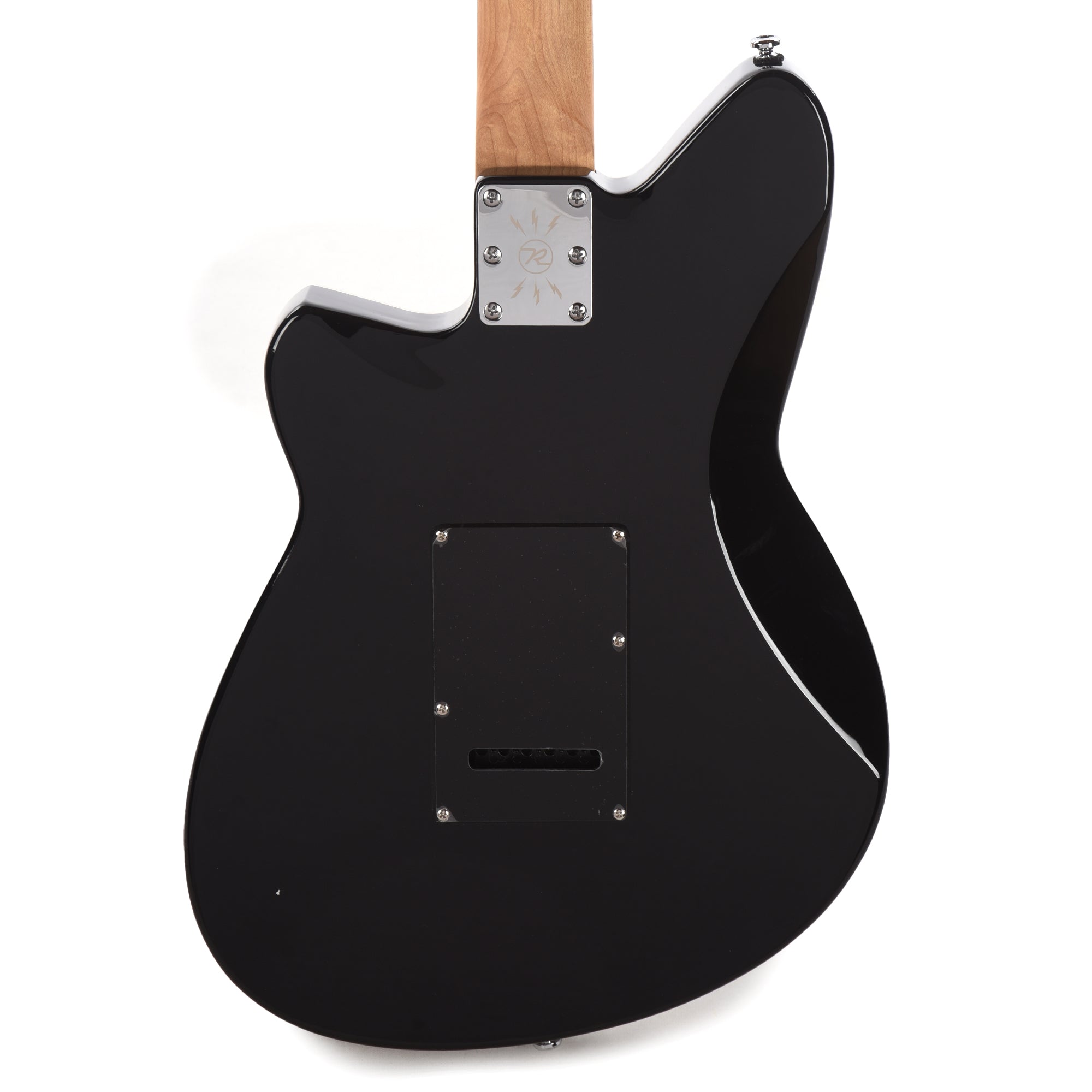 Reverend Double Agent W Midnight Black Electric Guitars / Solid Body