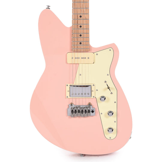 Reverend Double Agent W Orchid Pink LE w/Roasted Maple Neck Electric Guitars / Solid Body