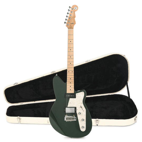 Reverend Double Agent W Outfield Ivy Hardshell Case Bundle Electric Guitars / Solid Body