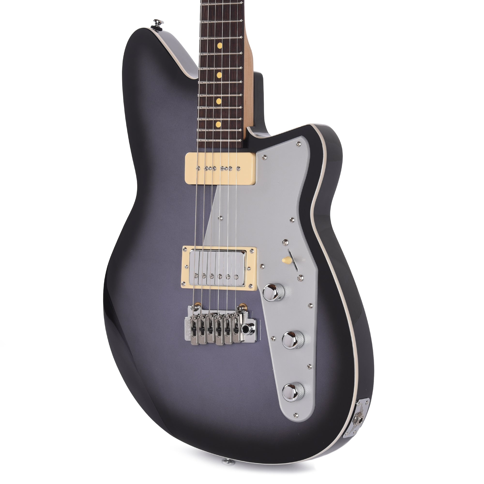 Reverend Double Agent W Periwinkle Burst Electric Guitars / Solid Body