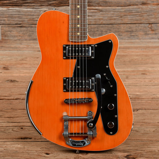 Reverend Flatroc Orange Electric Guitars / Solid Body