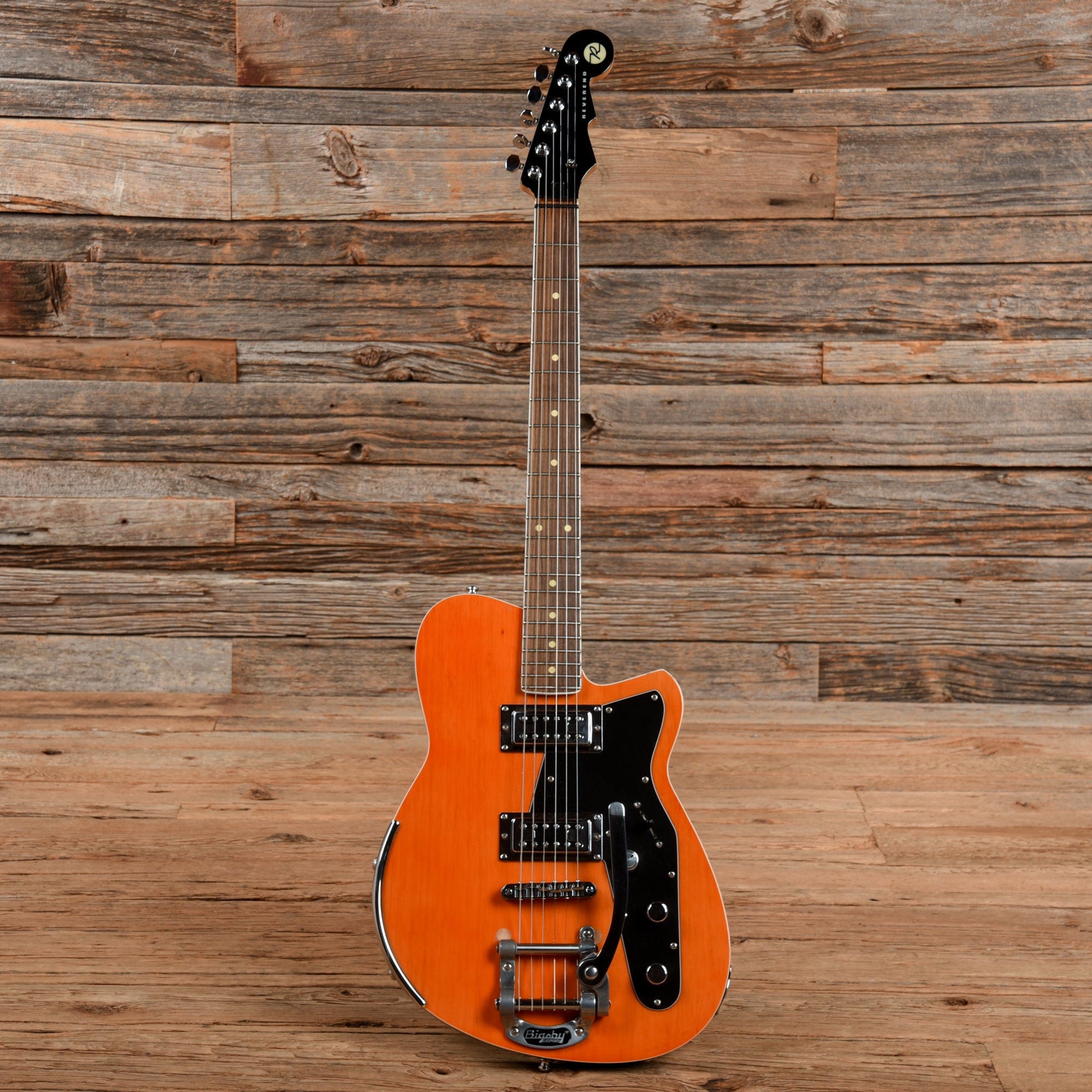 Reverend Flatroc Orange Electric Guitars / Solid Body