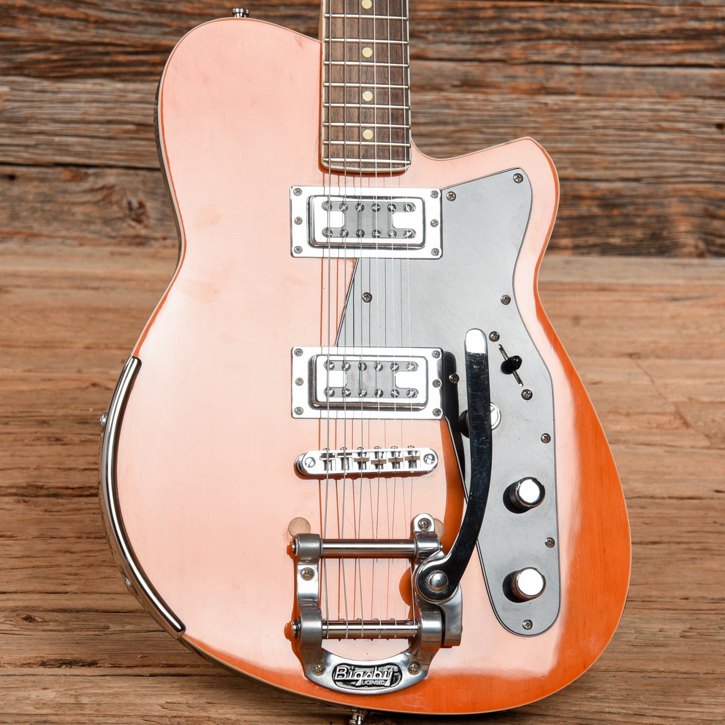 Reverend Flatroc Orange Electric Guitars / Solid Body