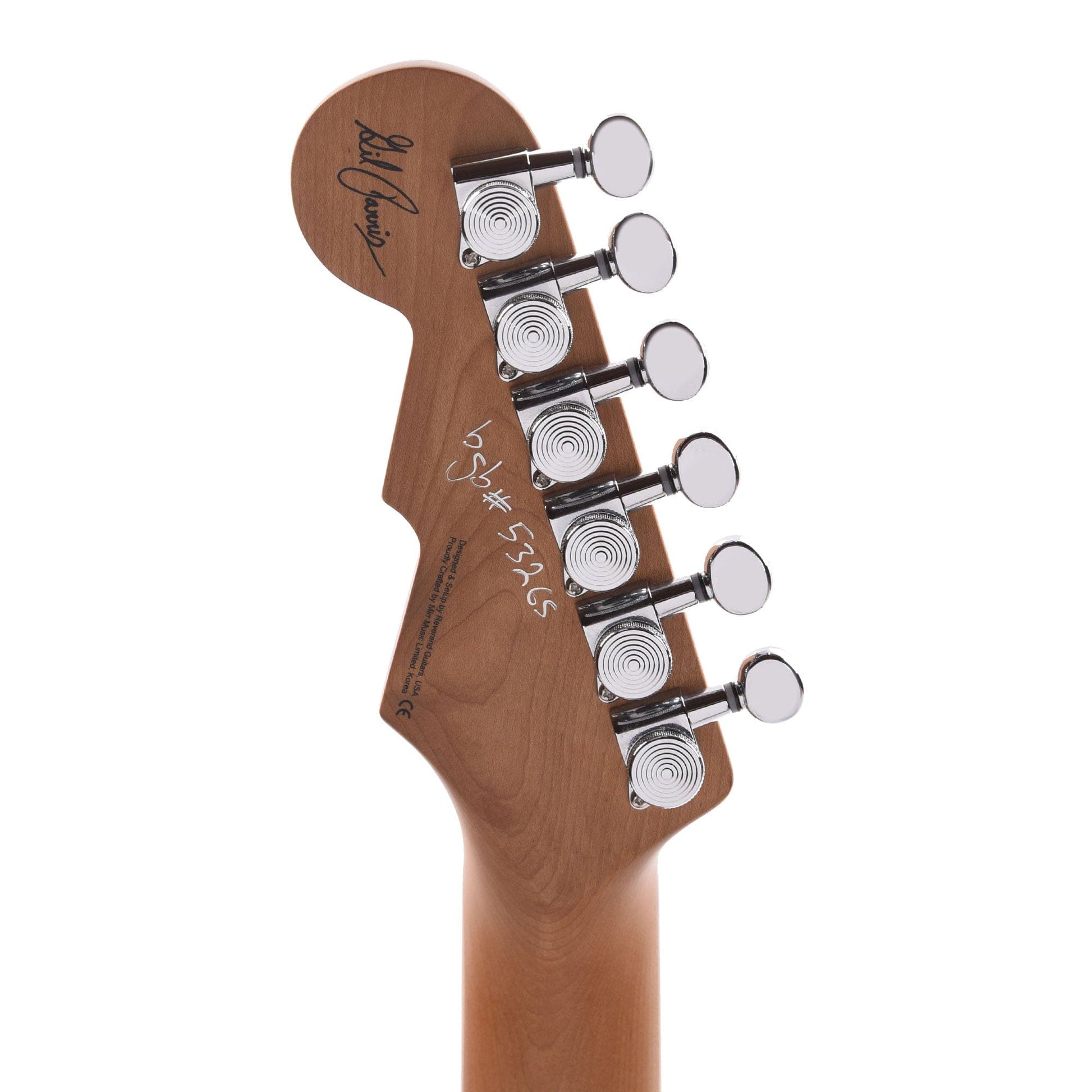 Reverend Gil Parris Signature GPS Midnight Black Electric Guitars / Solid Body