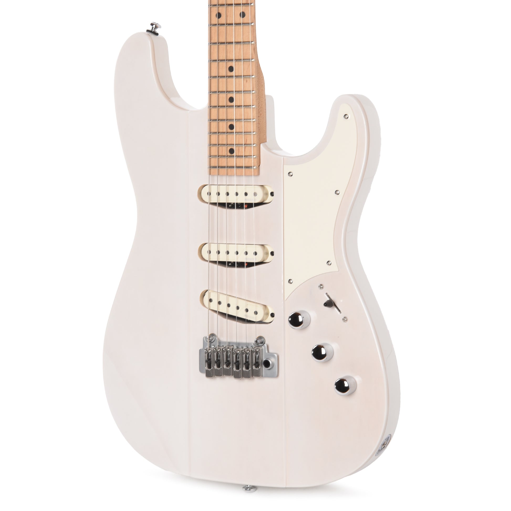 Reverend Greg Koch Gristle ST Transparent White Electric Guitars / Solid Body