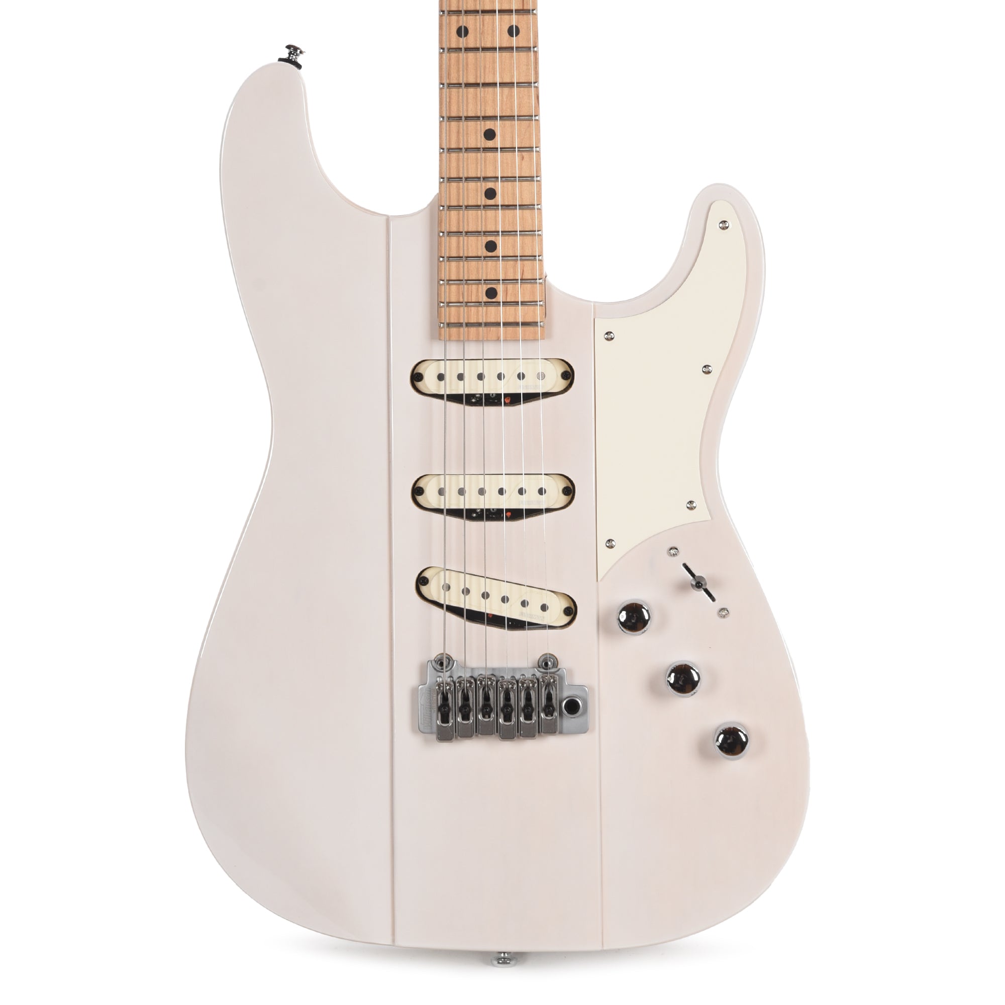 Reverend Greg Koch Gristle ST Transparent White Electric Guitars / Solid Body