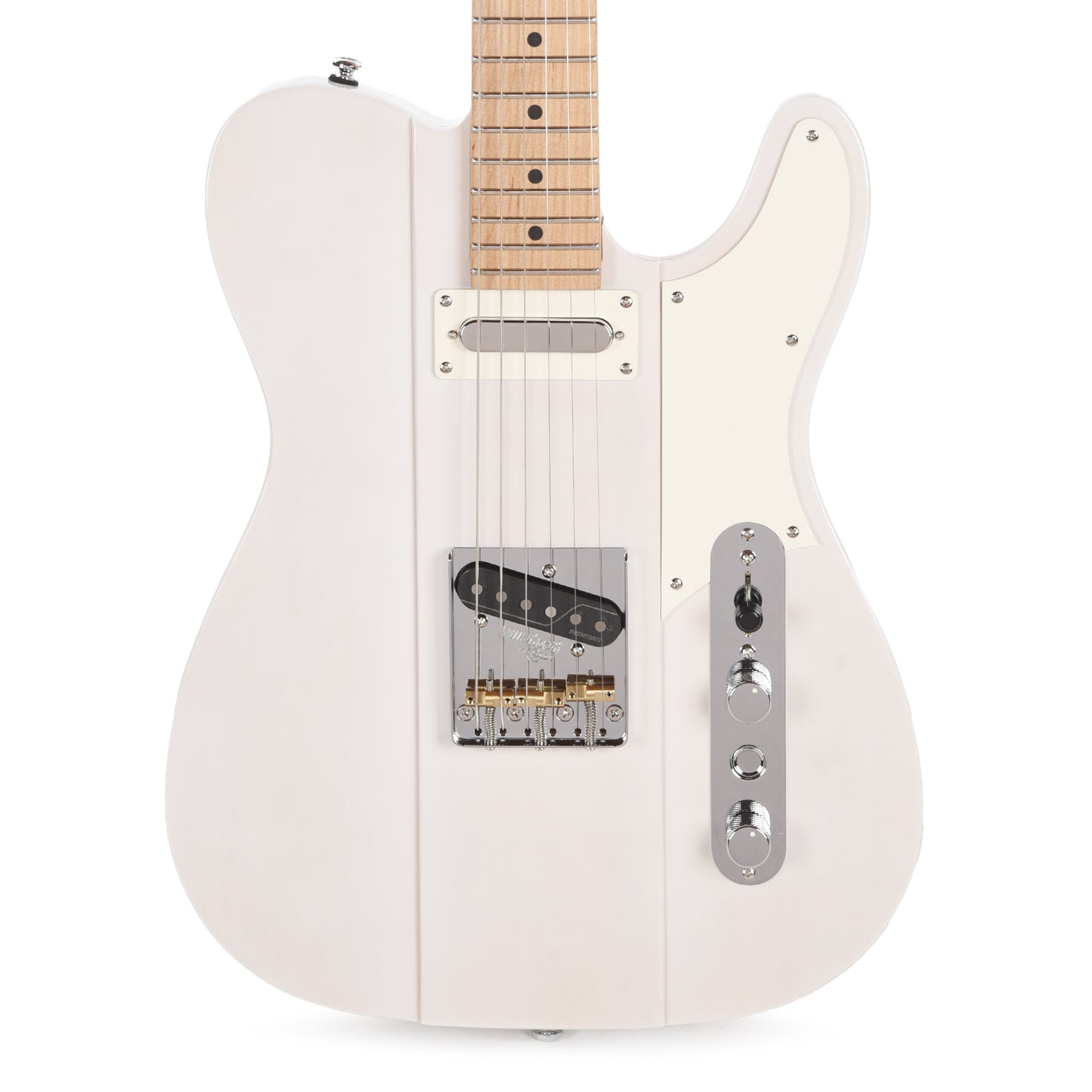 Reverend Greg Koch Gristlemaster Transparent White Electric Guitars / Solid Body
