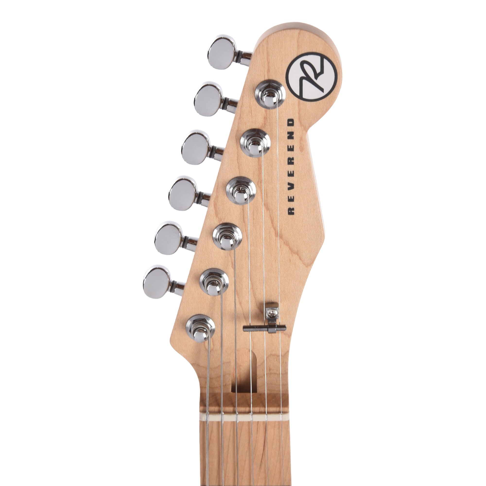 Reverend Greg Koch Gristlemaster Transparent White Electric Guitars / Solid Body