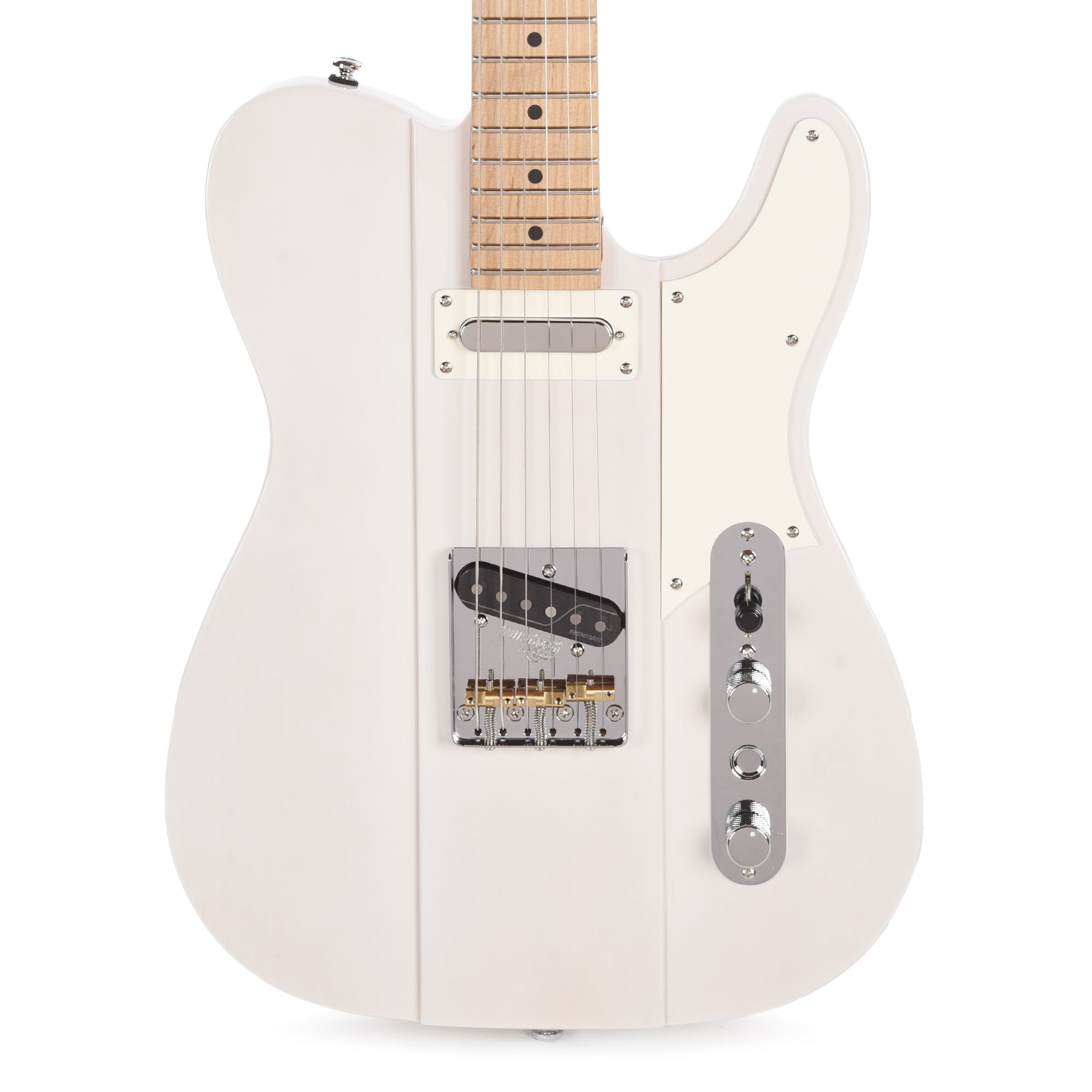 Reverend Greg Koch Gristlemaster Transparent White Electric Guitars / Solid Body