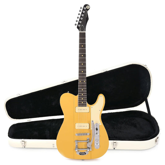 Reverend Greg Koch Signature Gristlemaster 90 Venetian Gold w/Bigsby Hardshell Case Bundle Electric Guitars / Solid Body