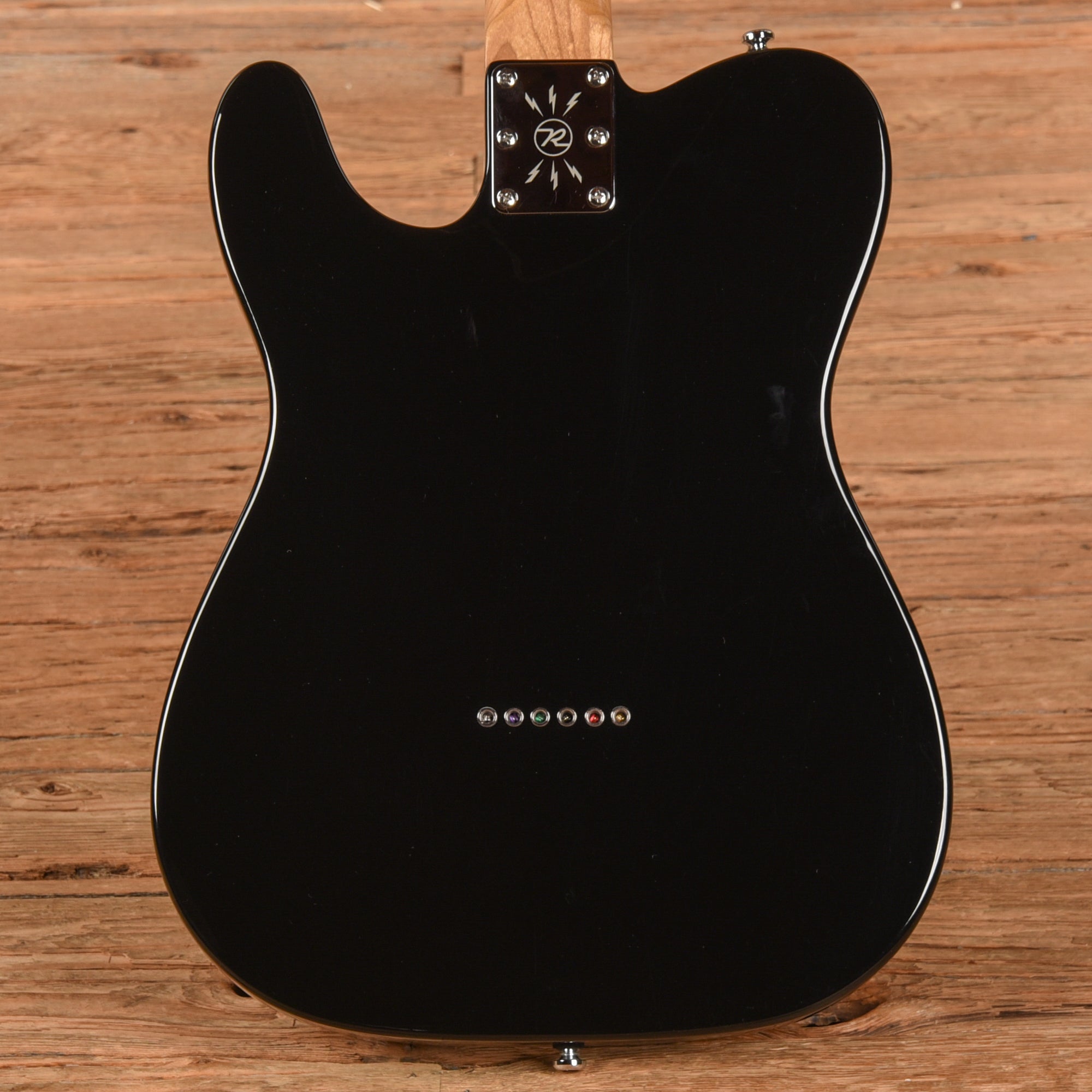 Reverend Greg Koch Signature Gristlemaster Wildwood Exclusive Transparent Black Electric Guitars / Solid Body