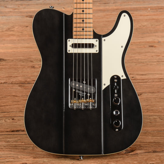 Reverend Greg Koch Signature Gristlemaster Wildwood Exclusive Transparent Black Electric Guitars / Solid Body