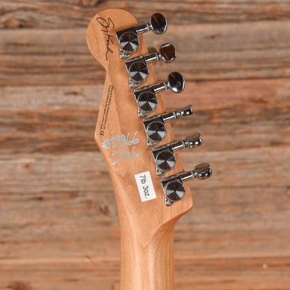 Reverend Greg Koch Signature Gristlemaster Wildwood Exclusive Transparent Black Electric Guitars / Solid Body