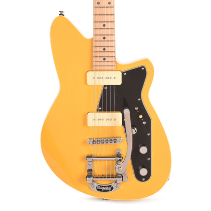 Reverend Jetstream 290 w/ Bigsby Electric Guitar Transparent Vintage Yellow Electric Guitars / Solid Body