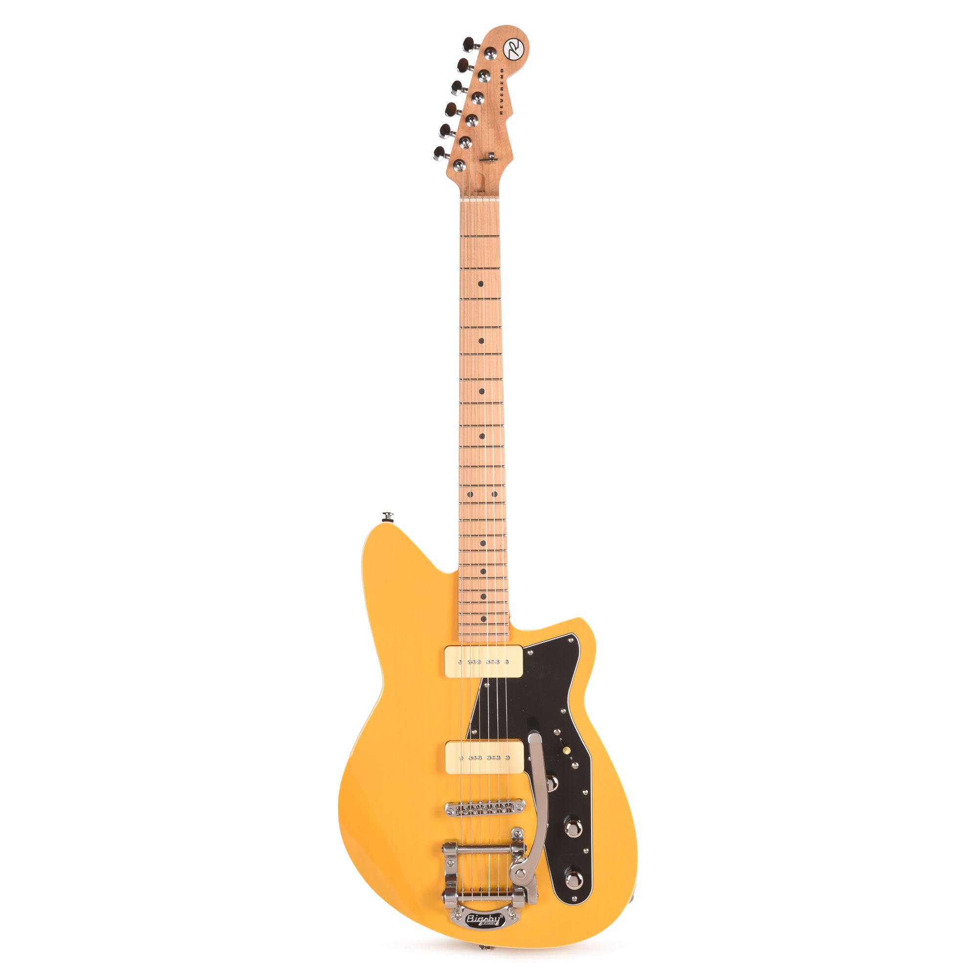 Reverend Jetstream 290 w/ Bigsby Electric Guitar Transparent Vintage Yellow Electric Guitars / Solid Body