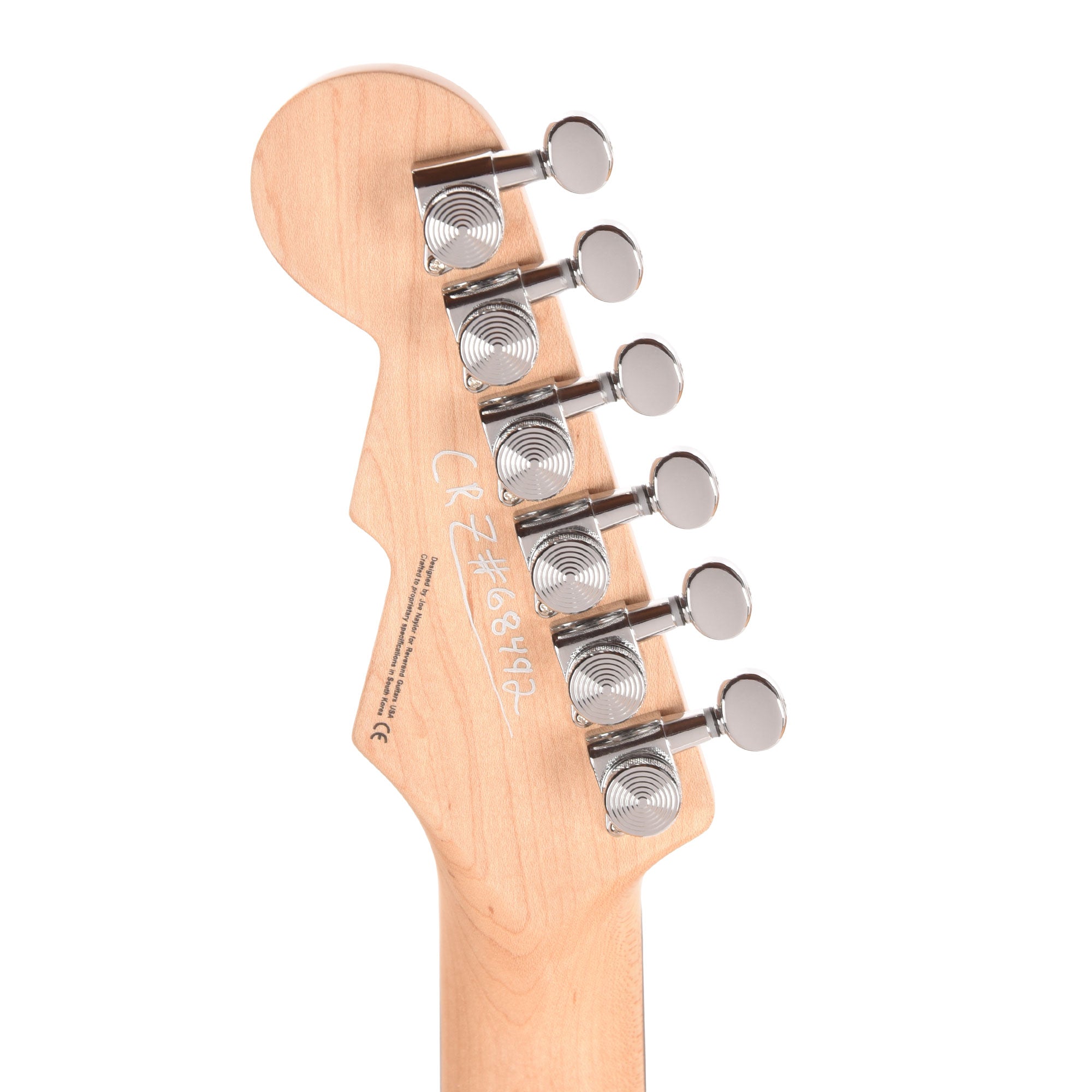 Reverend Jetstream 290 w/ Bigsby Electric Guitar Transparent White Electric Guitars / Solid Body