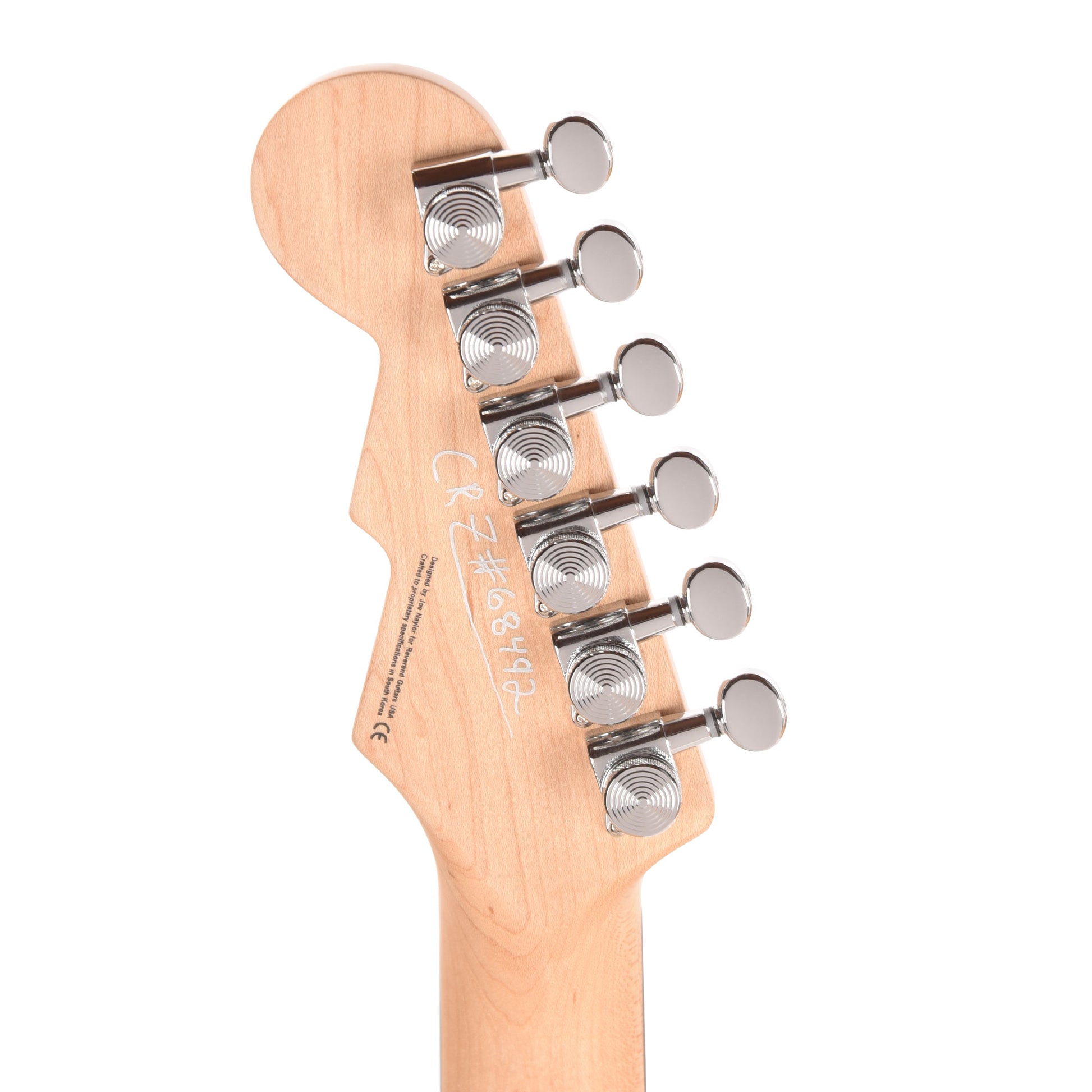 Reverend Jetstream 290 w/ Bigsby Electric Guitar Transparent White Electric Guitars / Solid Body