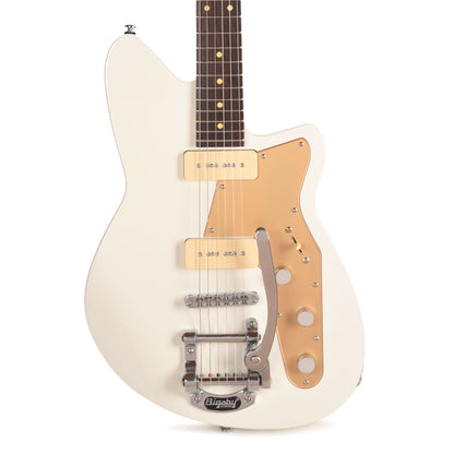 Reverend Jetstream 290 w/ Bigsby Electric Guitar Transparent White Electric Guitars / Solid Body