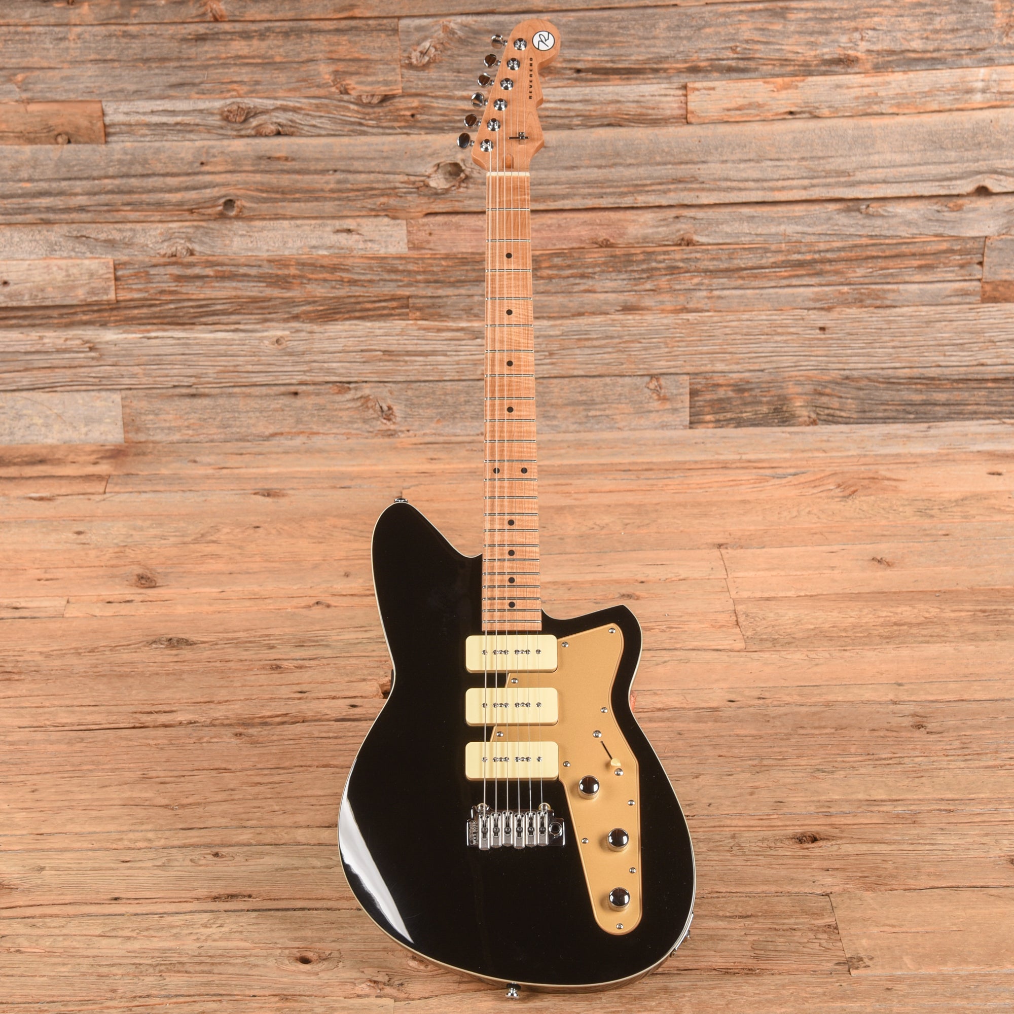 Reverend Jetstream 390 Black Electric Guitars / Solid Body