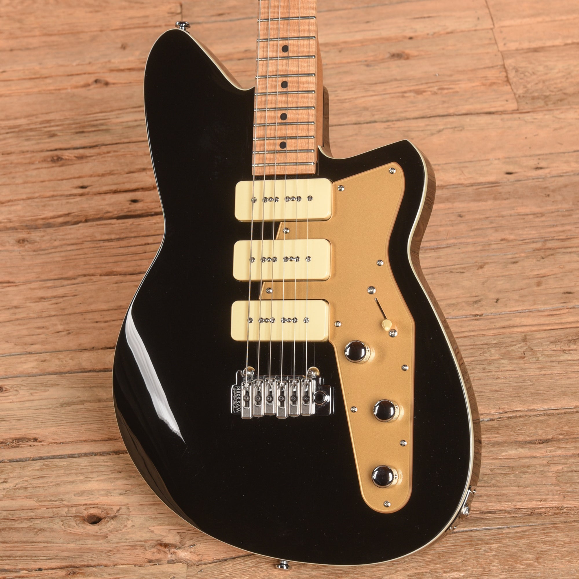 Reverend Jetstream 390 Black Electric Guitars / Solid Body