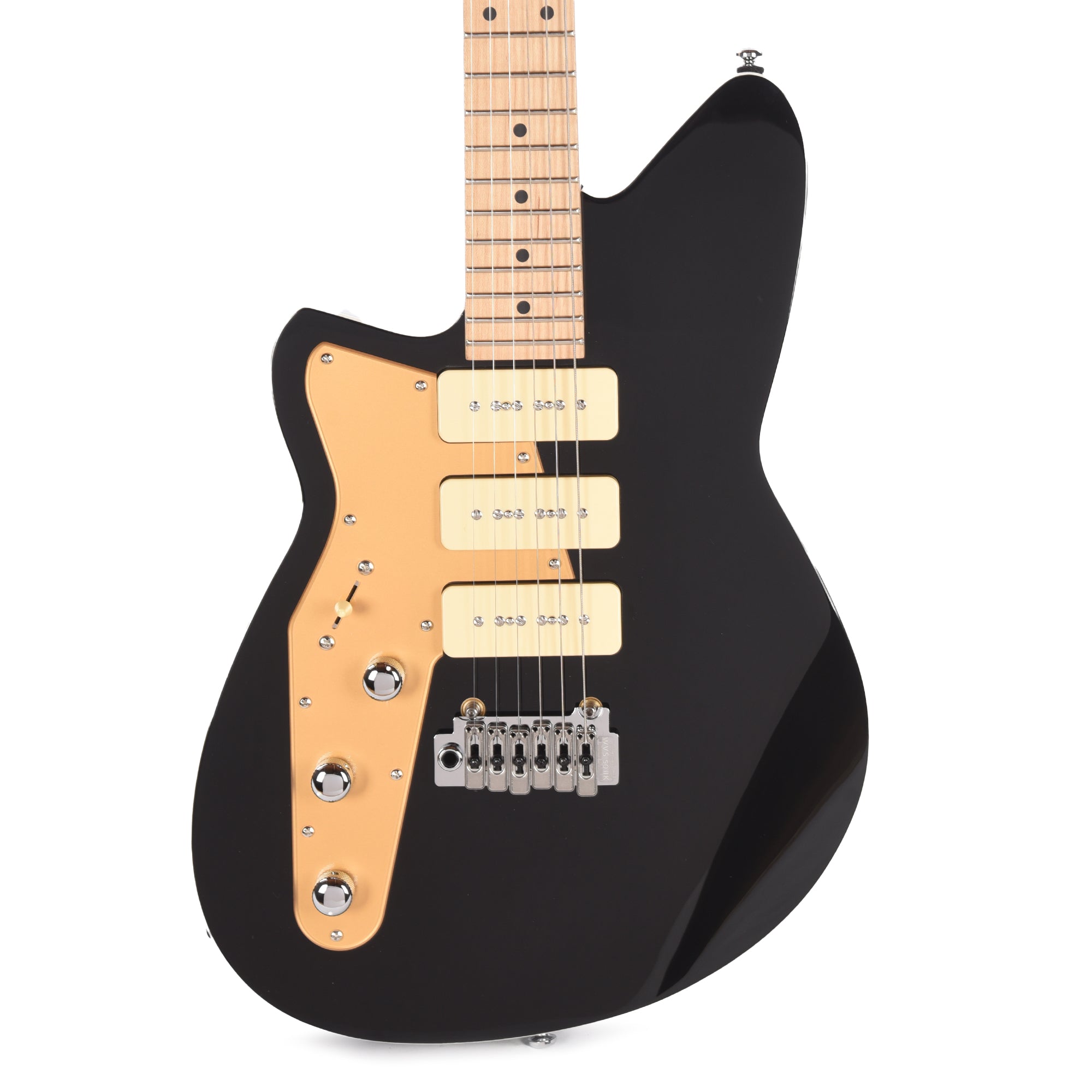Reverend Jetstream 390 LH Midnight Black Electric Guitars / Solid Body