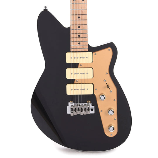 Reverend Jetstream 390 Midnight Black Electric Guitars / Solid Body