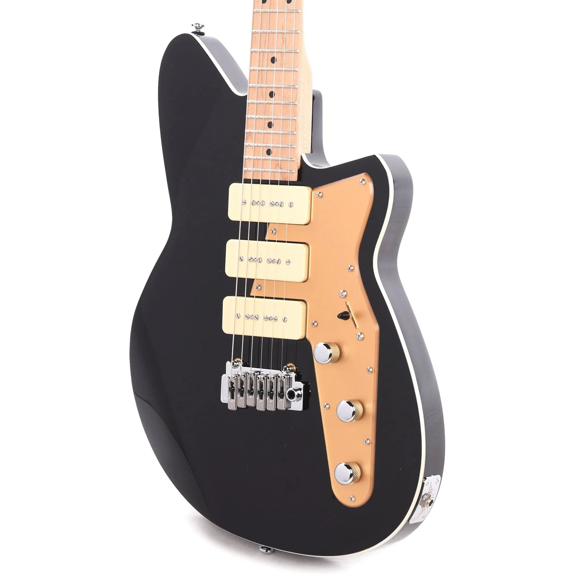Reverend Jetstream 390 Midnight Black Electric Guitars / Solid Body