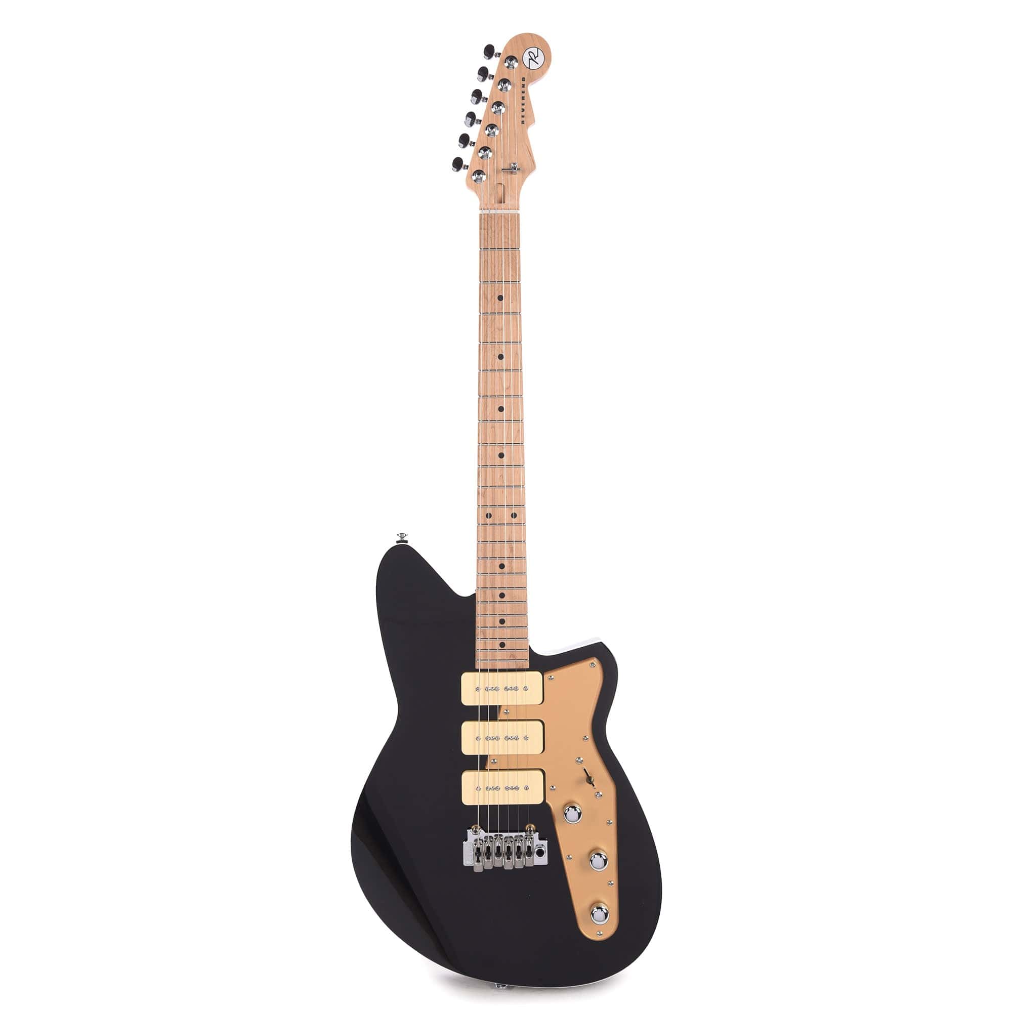 Reverend Jetstream 390 Midnight Black Electric Guitars / Solid Body