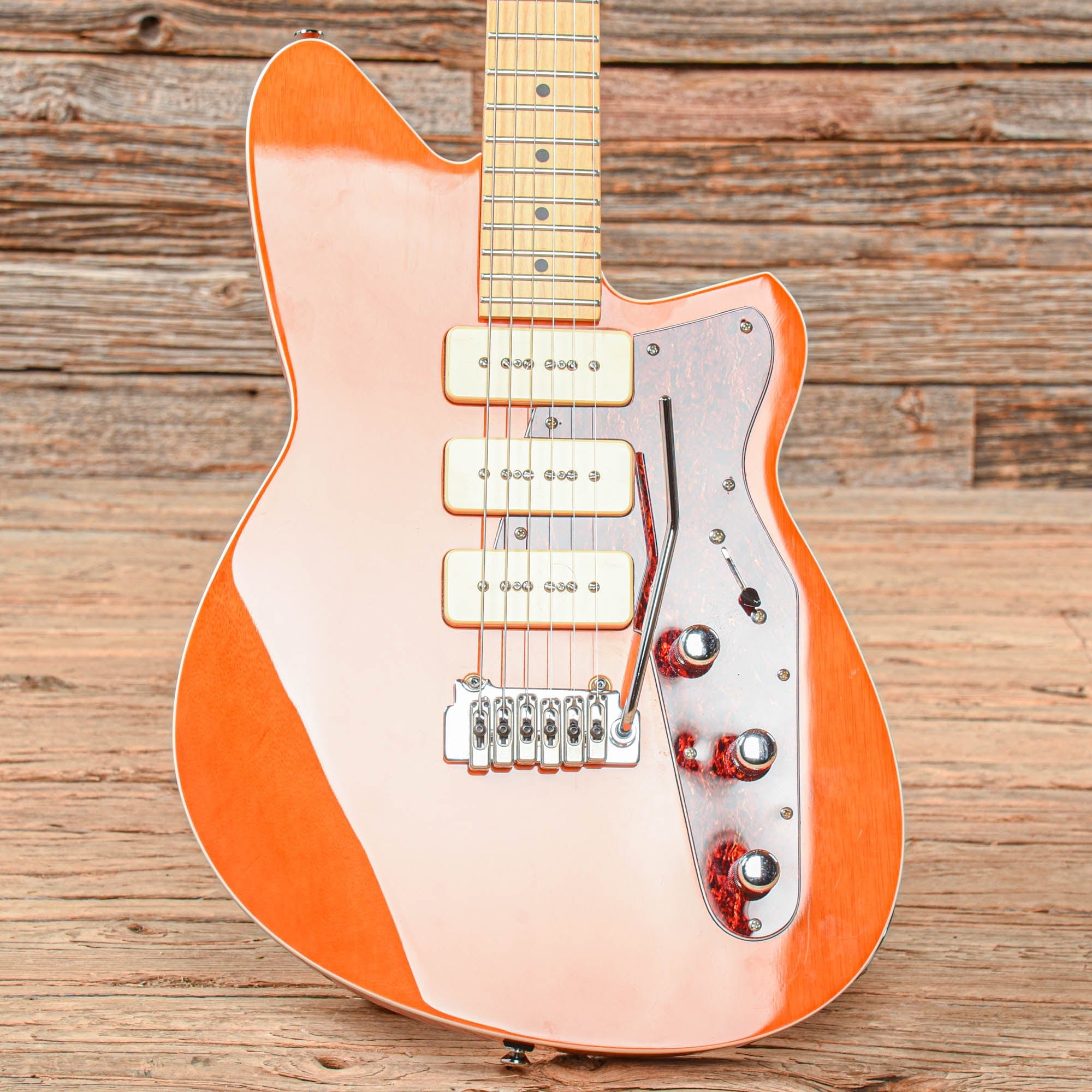 Reverend Jetstream 390 Orange Electric Guitars / Solid Body