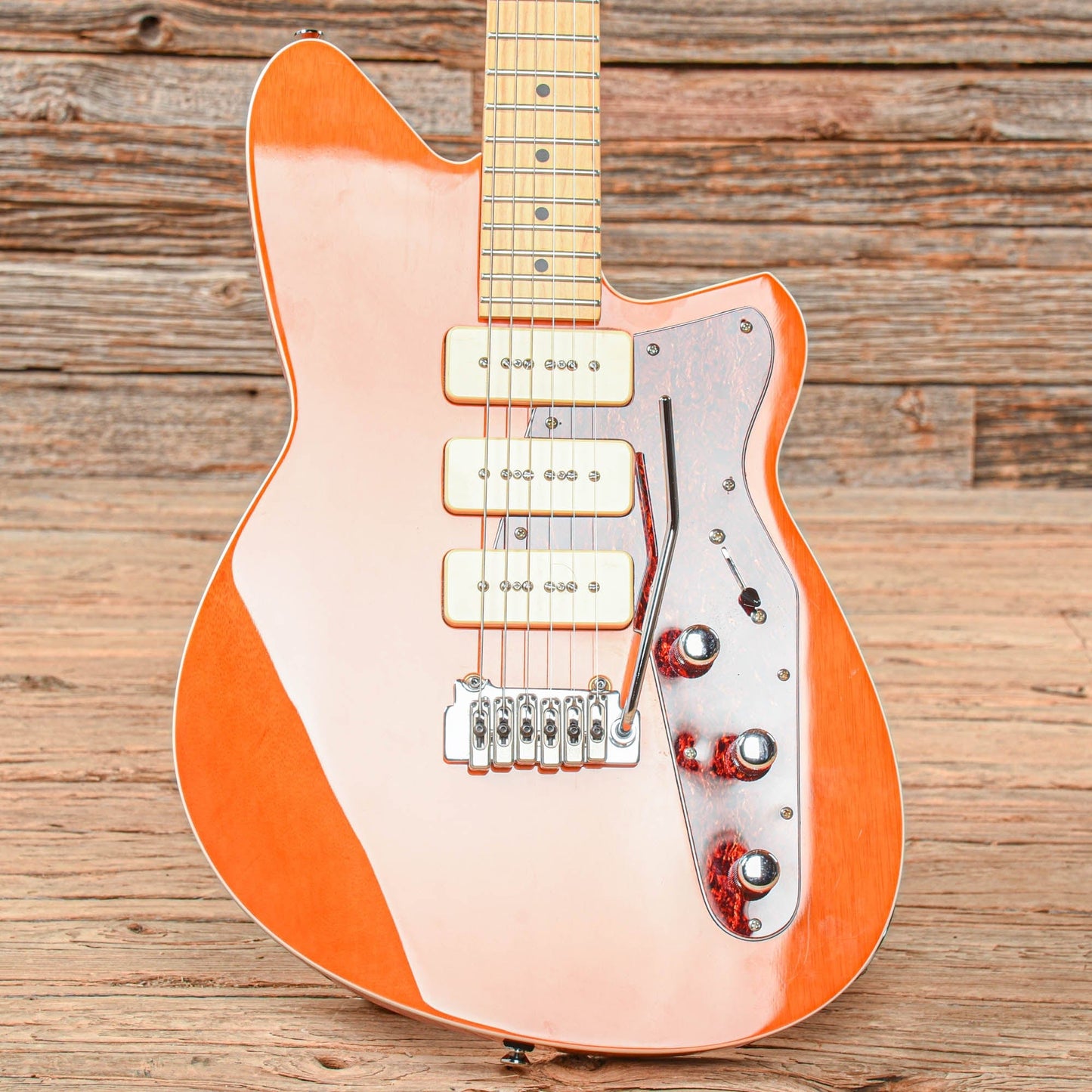 Reverend Jetstream 390 Orange Electric Guitars / Solid Body
