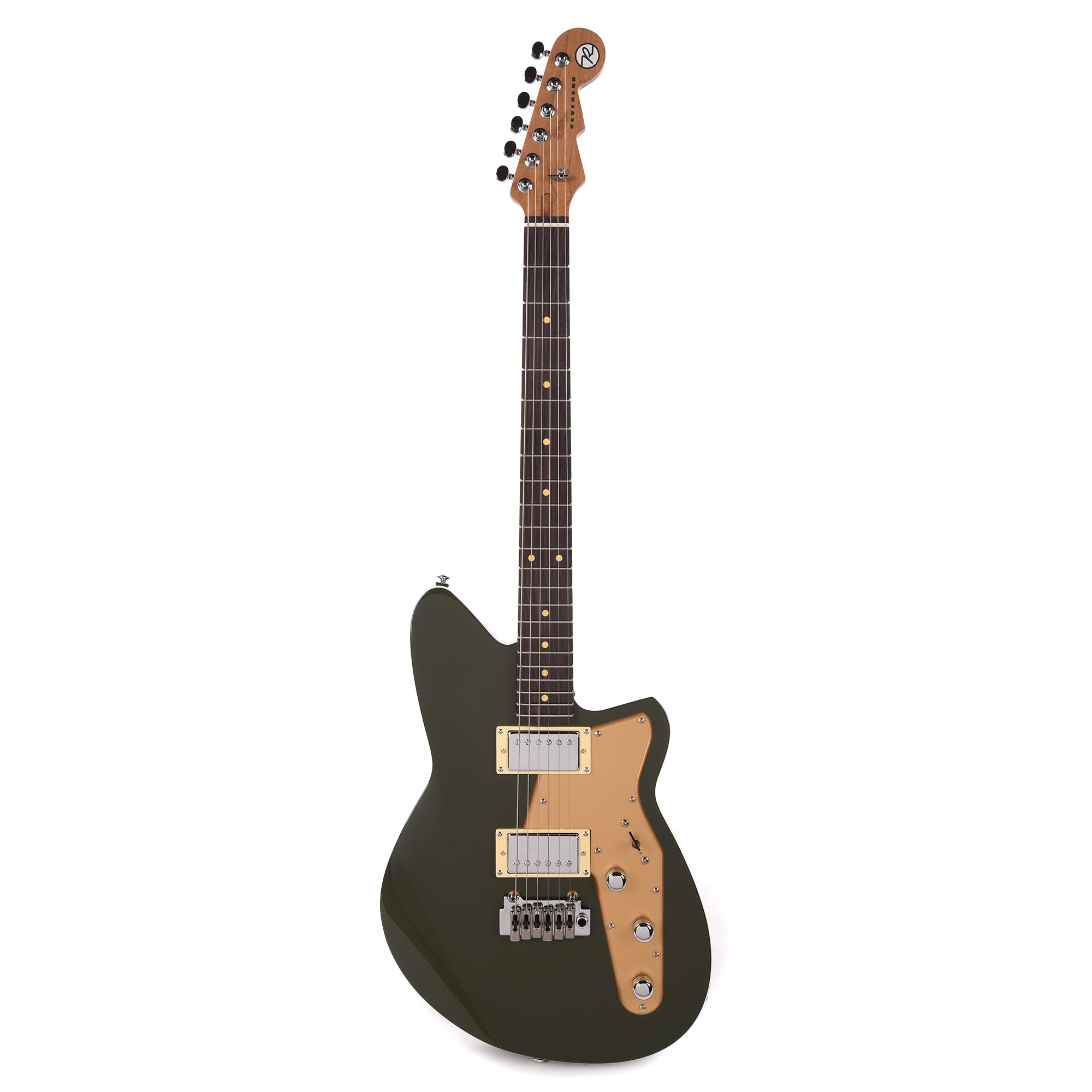 Reverend Jetstream HB Army Green Electric Guitars / Solid Body