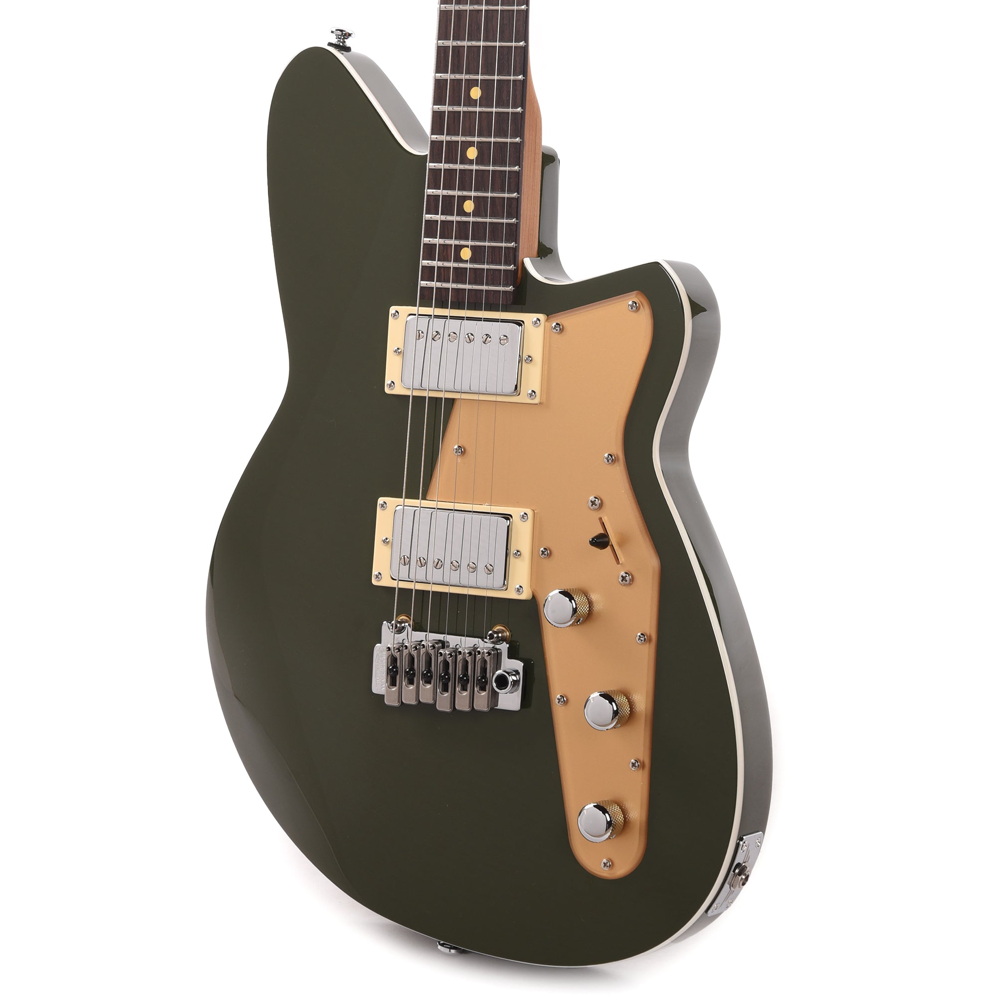 Reverend Jetstream HB Army Green Electric Guitars / Solid Body