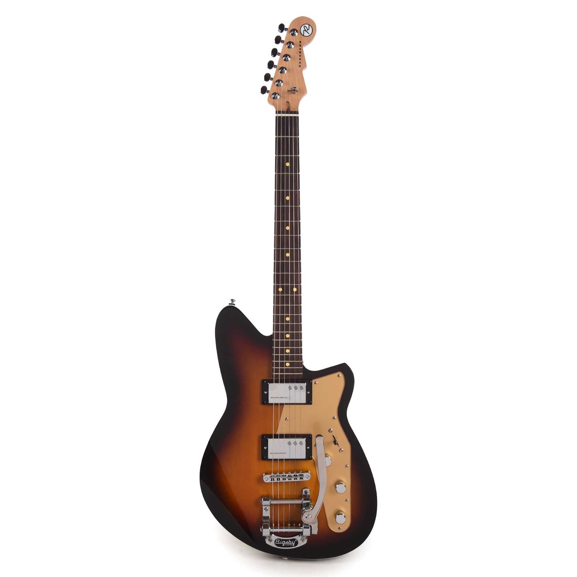 Reverend Jetstream HC w/Bigsby 3-Tone Burst Electric Guitars / Solid Body