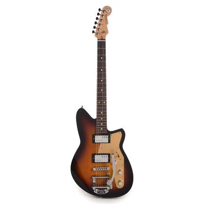 Reverend Jetstream HC w/Bigsby 3-Tone Burst Electric Guitars / Solid Body