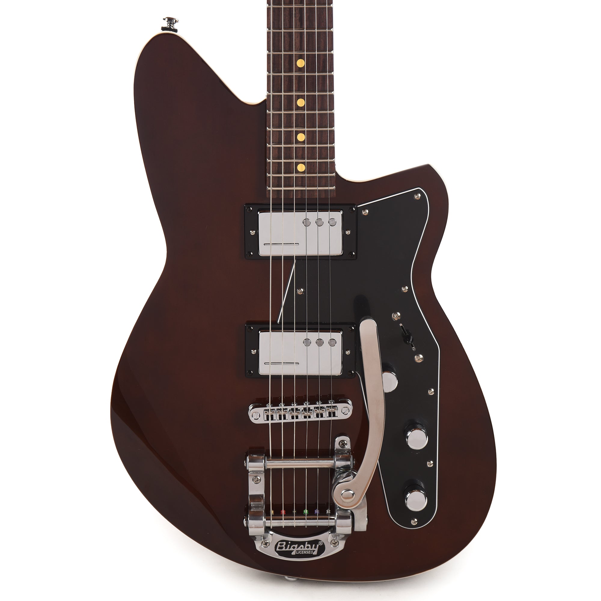 Reverend Jetstream HC w/Bigsby Dark Violin Brown Electric Guitars / Solid Body